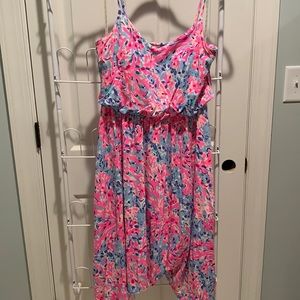 Lilly Pulitzer handkerchief hem dress